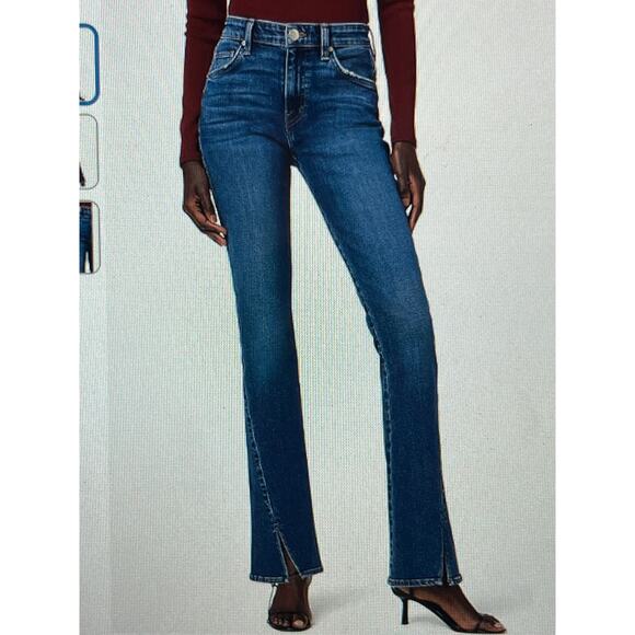 Hudson Jeans the "Barbara Olympic" High Rise Baby Boot Cut Jeans NWT MSRP $195 - Picture 1 of 6